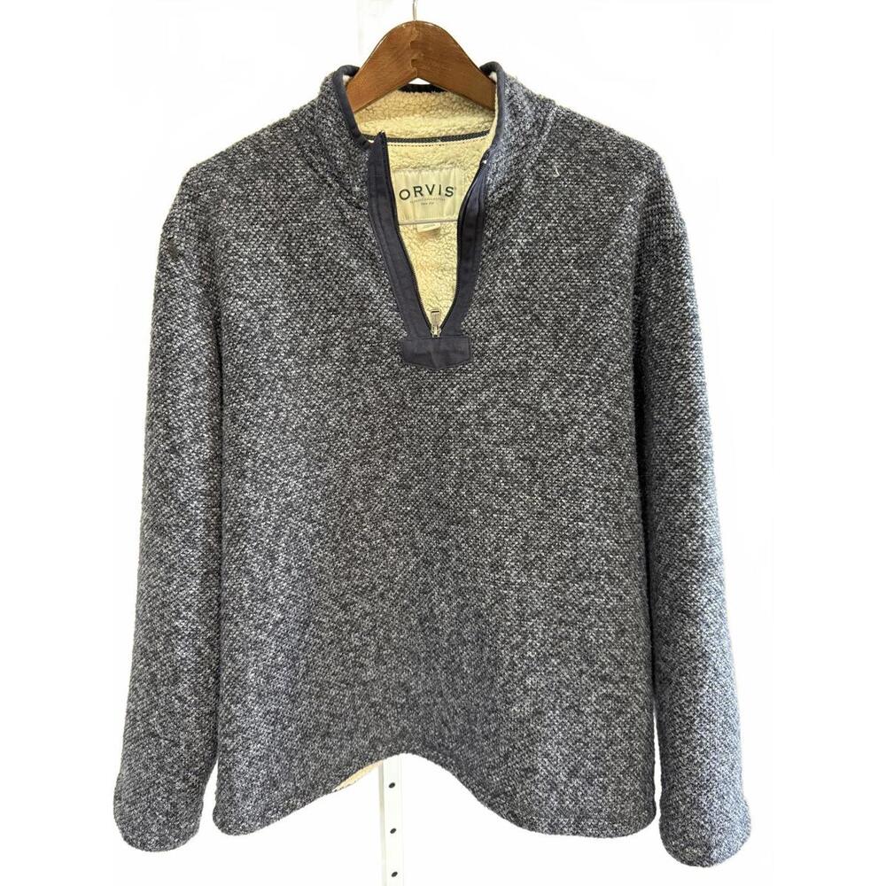 Orvis Classic Collection Men's Half-Zip Sweater L